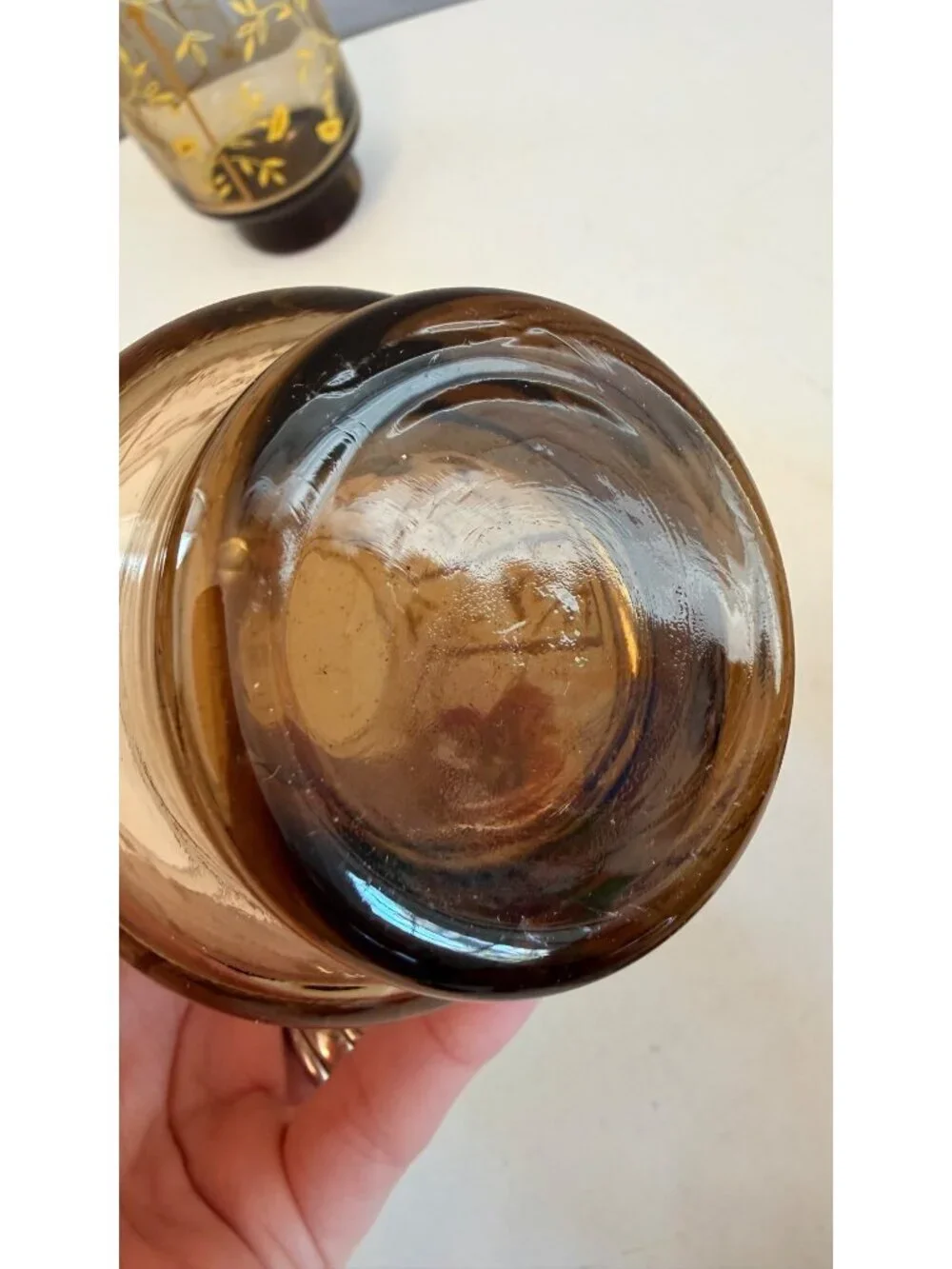 Libbey vintage accent